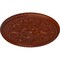 Ekena Millwork Bradford Ceiling Medallion (Fits Canopies up to 6 5/8"), Hand-Painted Firebrick, 32 5/8"OD x 2"P CM32BRFIF - alternate 3